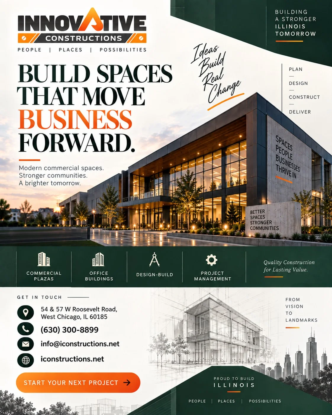 commercial construction in Illinois