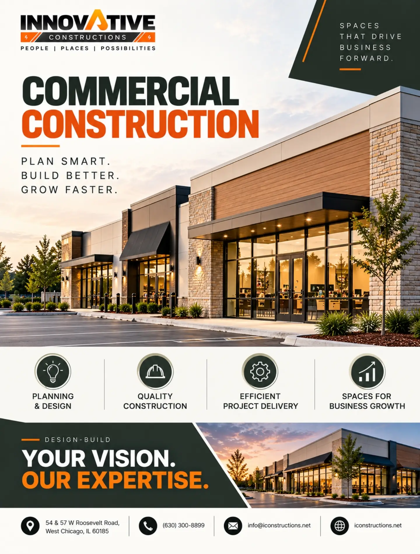 Commercial construction services
