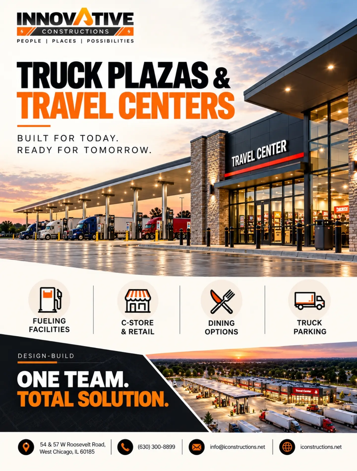 truck plaza construction